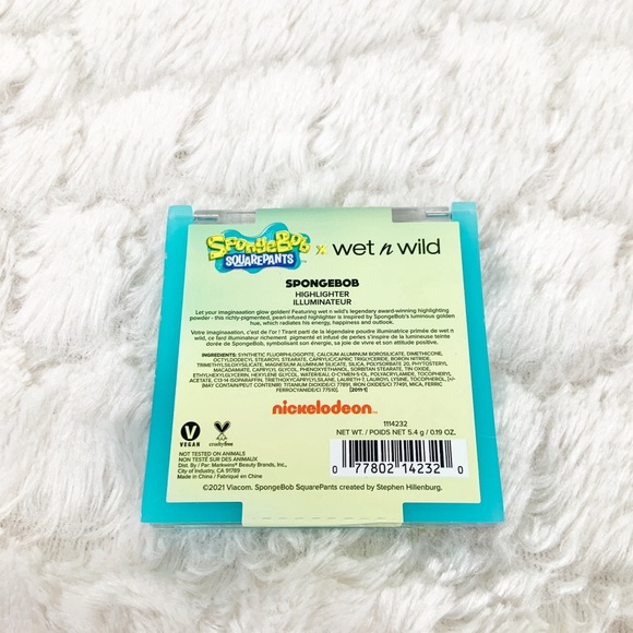 Wet N Wild SpongeBob SquarePants Limited Edition Gold Shimmer Highlighter Sealed - Picture 5 of 7